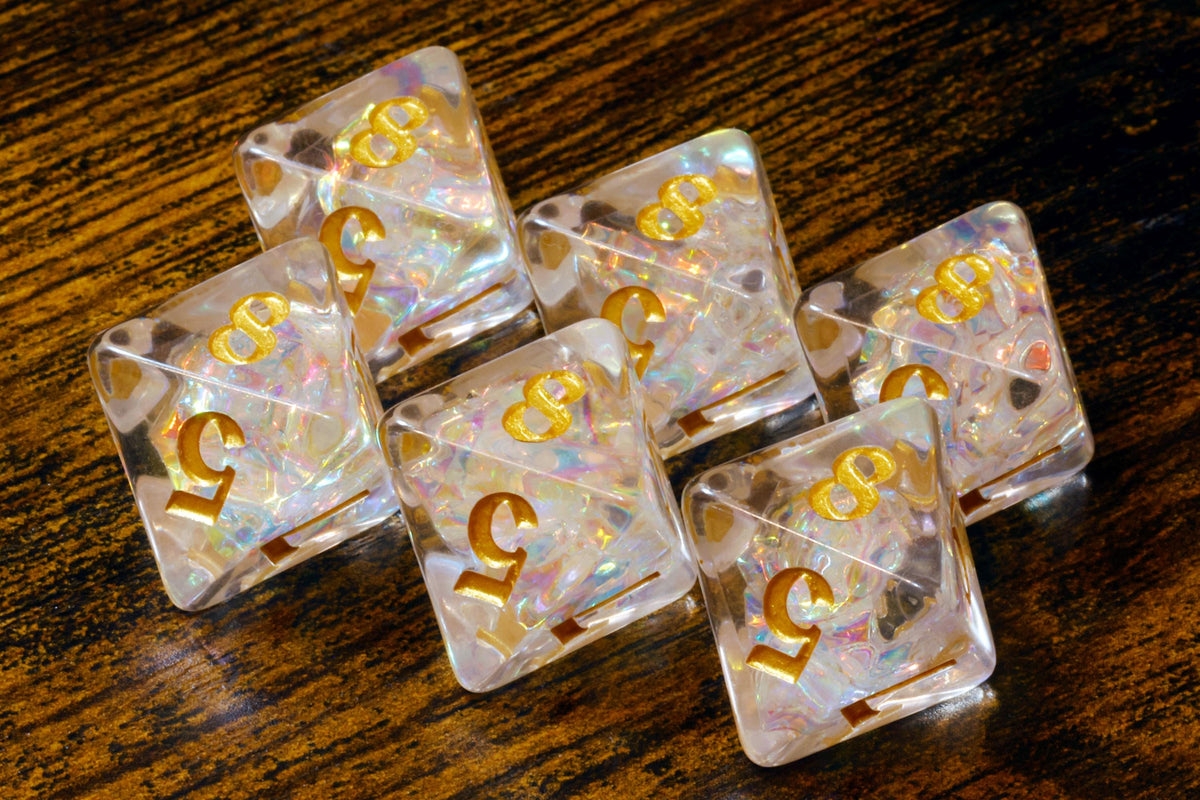 Sacred Opal D8 Dice