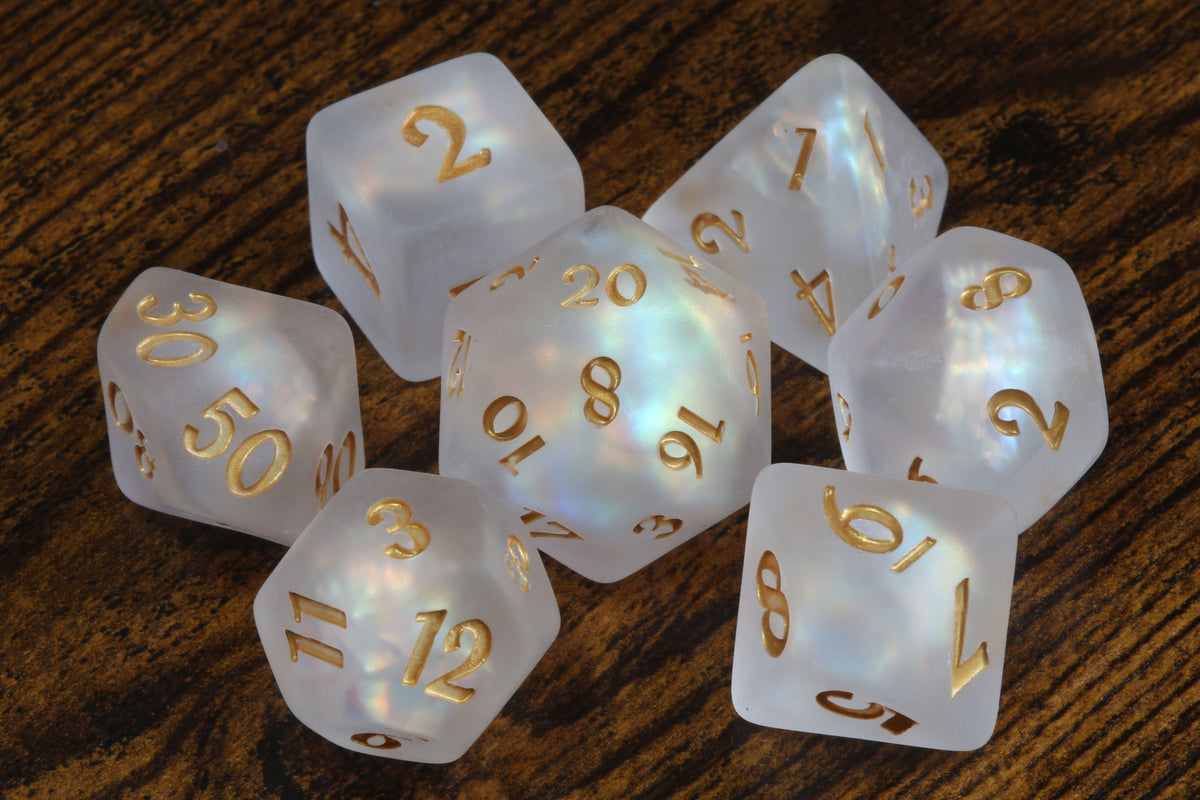 Oath of the Ancient Box and Paladin's Oath  11-Piece dice set - The Wizard's Vault