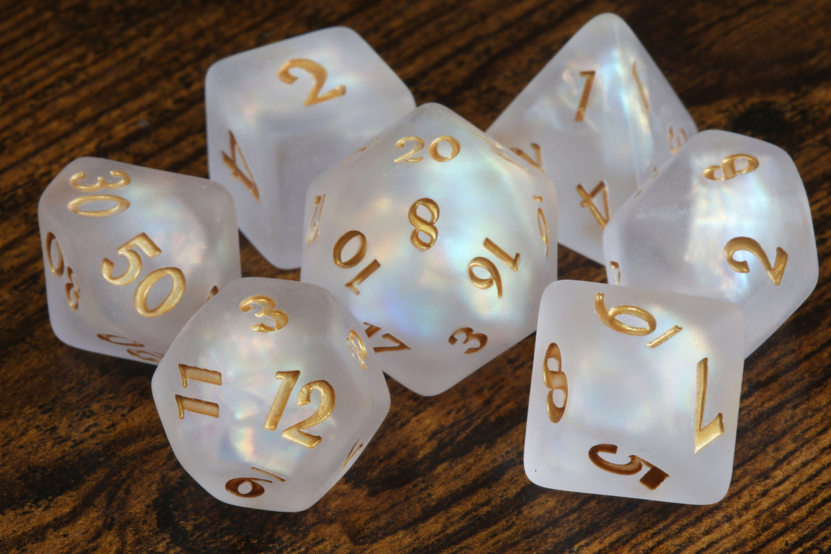 Oath of the Ancient Box and Paladin's Oath  11-Piece dice set - The Wizard's Vault