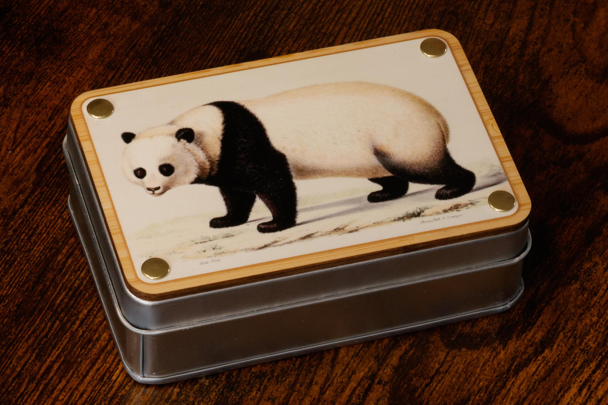 Panda Dice Set with Natural History Box - The Wizard's Vault