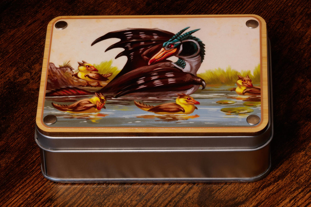 Dragon Duck Duckling Box and Dice 11-Piece Set - The Wizard's Vault