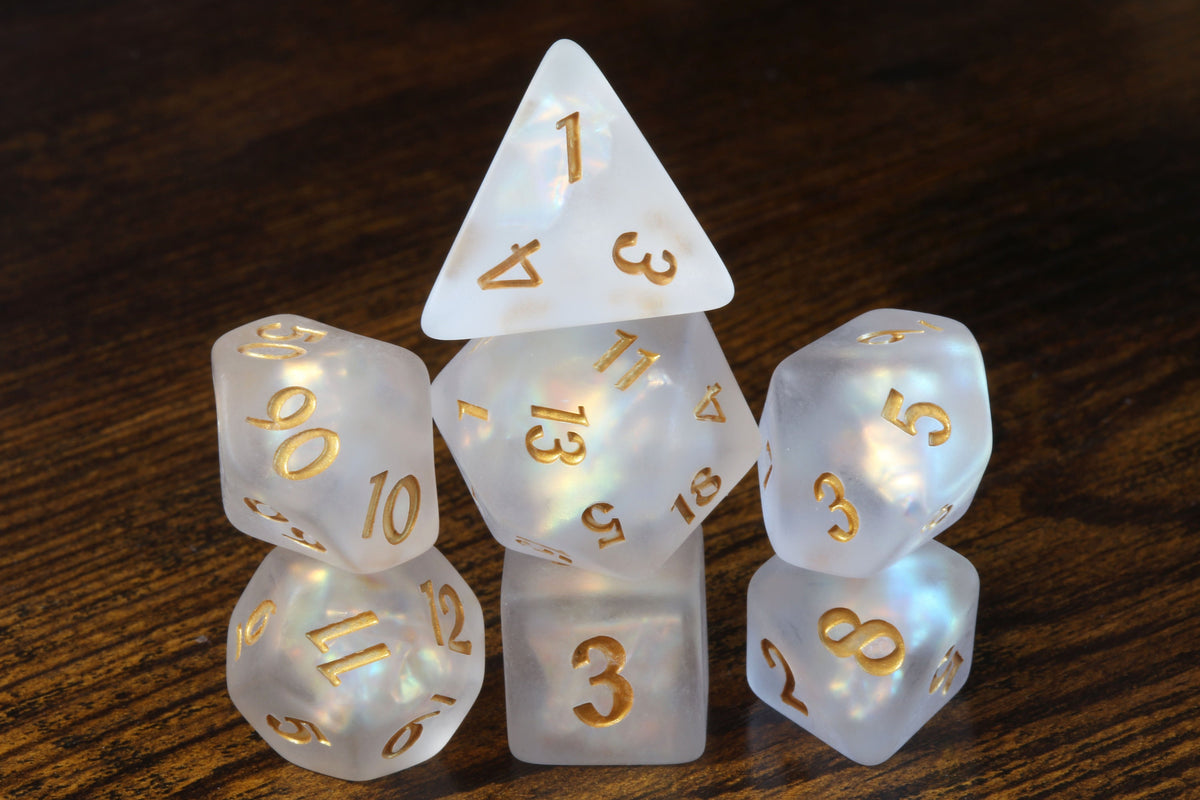 Oath of the Ancient Box and Paladin's Oath  11-Piece dice set - The Wizard's Vault
