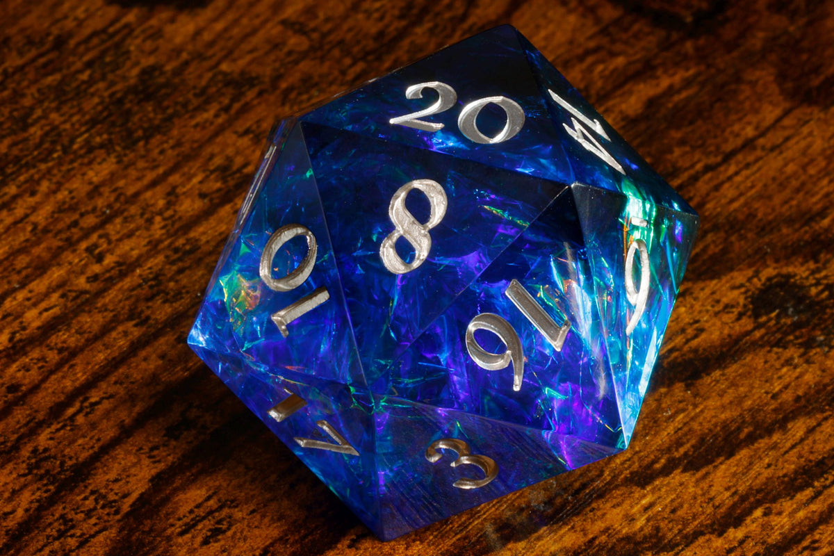 Sacred Sapphire Oversized D20