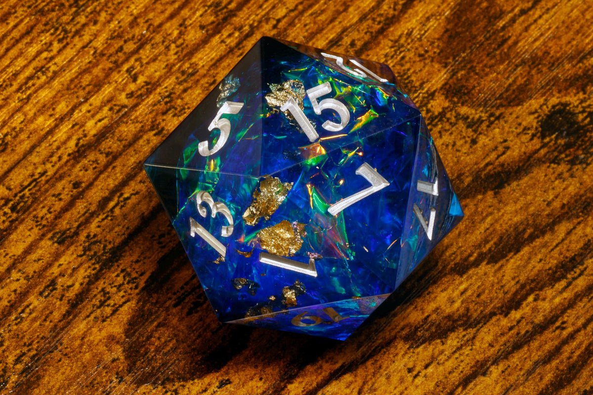 Sacred Sapphire Oversized D20