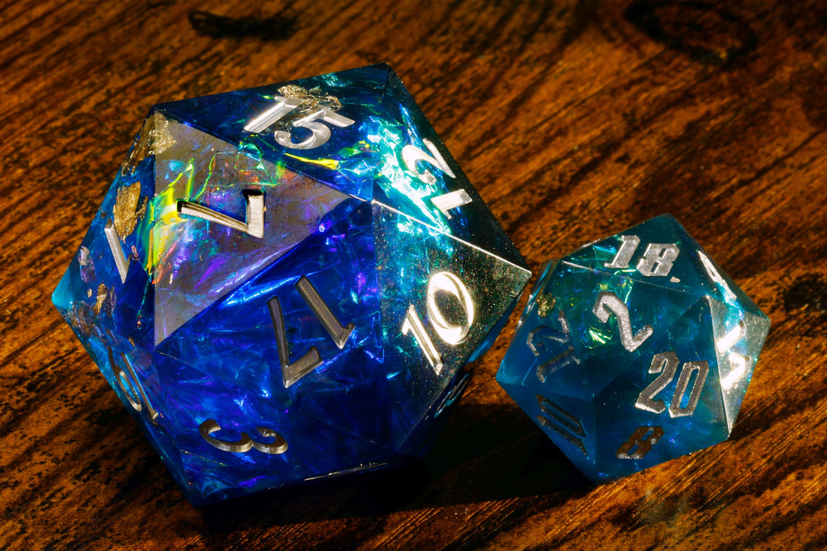 Sacred Sapphire Oversized D20