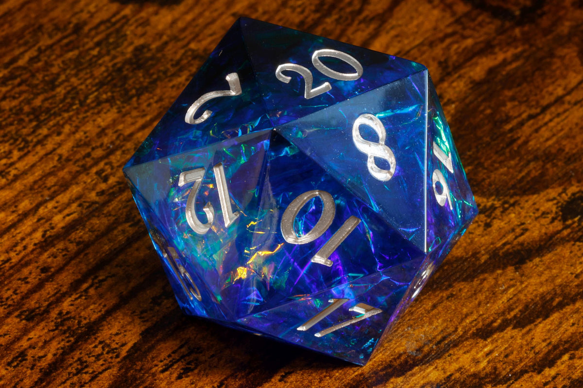 Sacred Sapphire Oversized D20