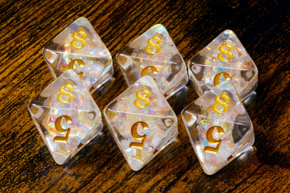 Sacred Opal D8 Dice